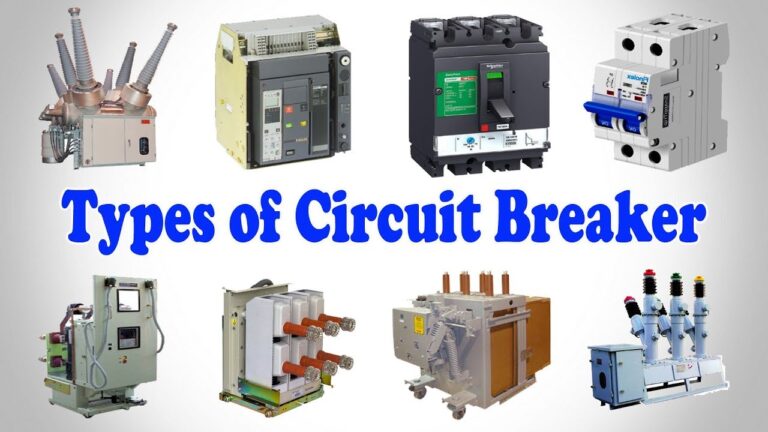 Five Common Types of Circuit Breakers And Where To Use Them