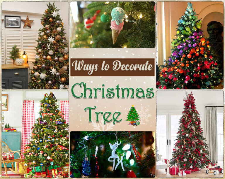 What are Some Unique Ways To Decorate a Christmas Tree?